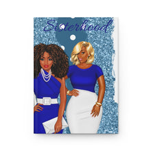 Load image into Gallery viewer, The Sisterhood Blue/White Hardcover Journal Matte
