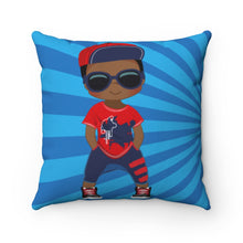 Load image into Gallery viewer, HipHop4 Kids Spun Polyester Square Pillow
