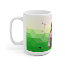Load image into Gallery viewer, The Sisterhood Pink/Green Ceramic Mug 15oz
