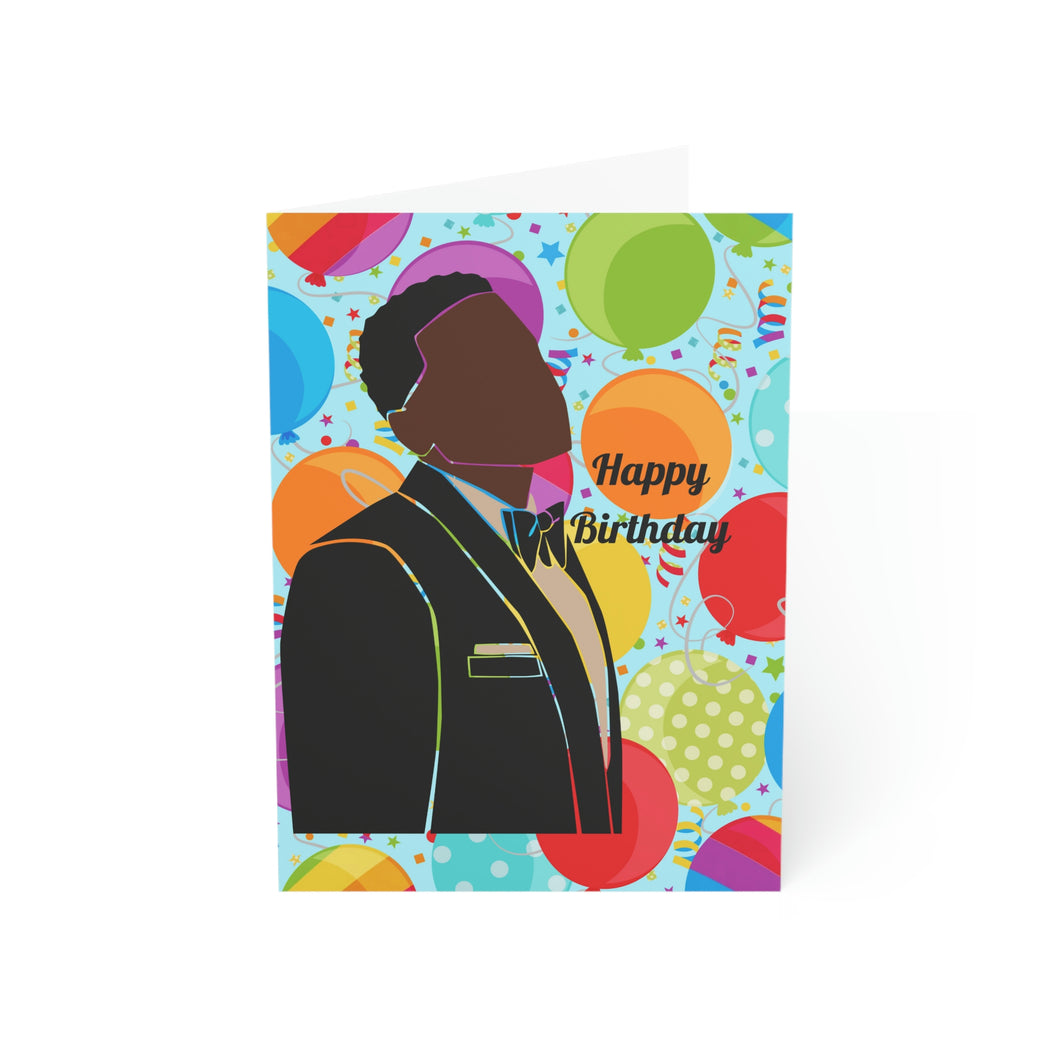 Mens Birthday-Bowtie2 Folded Greeting Cards (1, 10, 30, and 50pcs)