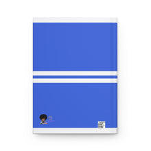 Load image into Gallery viewer, His BlueWhite Hardcover Notebook Matte
