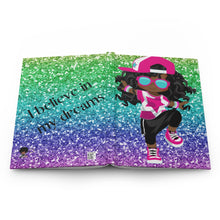 Load image into Gallery viewer, Glitter HipHop Kids Hardcover Journal Matte
