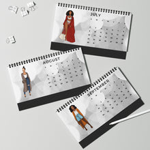 Load image into Gallery viewer, Shades Of Melanin 2023 Desk Calendar
