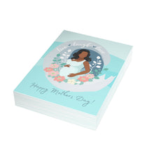 Load image into Gallery viewer, Happy Mothers Day-Live Laugh Love Folded Greeting Cards (1, 10, 30, and 50pcs)
