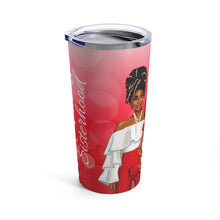 Load image into Gallery viewer, The Sisterhood Red/White Tumbler 20oz
