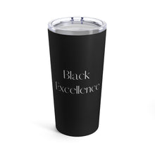 Load image into Gallery viewer, Black Excellence Tumbler 20oz
