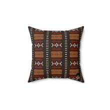 Load image into Gallery viewer, Tribal Spun Polyester Square Pillow
