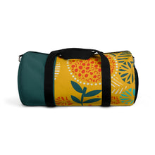 Load image into Gallery viewer, For Her Golden Flowers Duffel Bag
