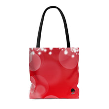 Load image into Gallery viewer, The Sisterhood Red/White AOP Tote Bag
