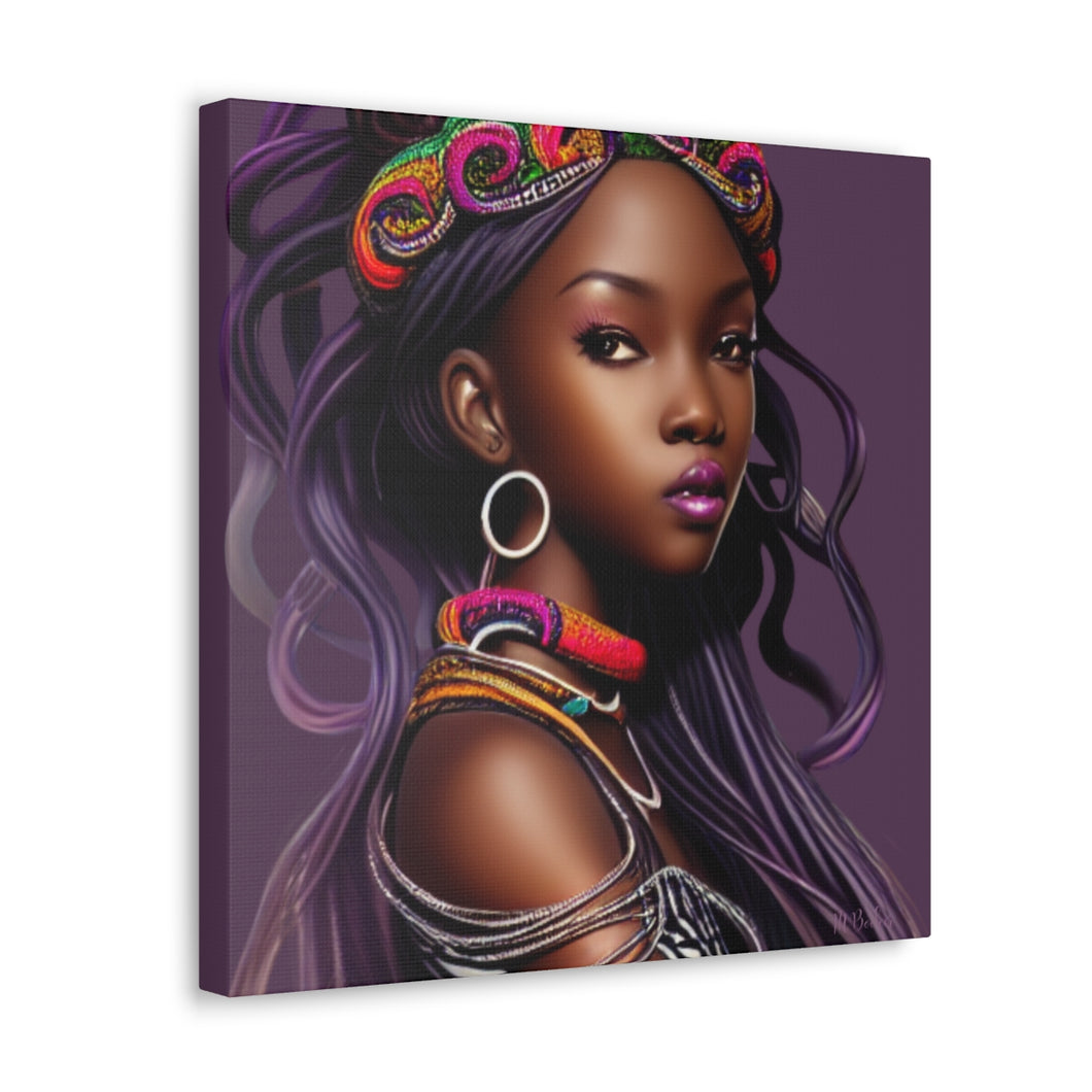 Candy Girl-Purple Canvas Gallery Wraps