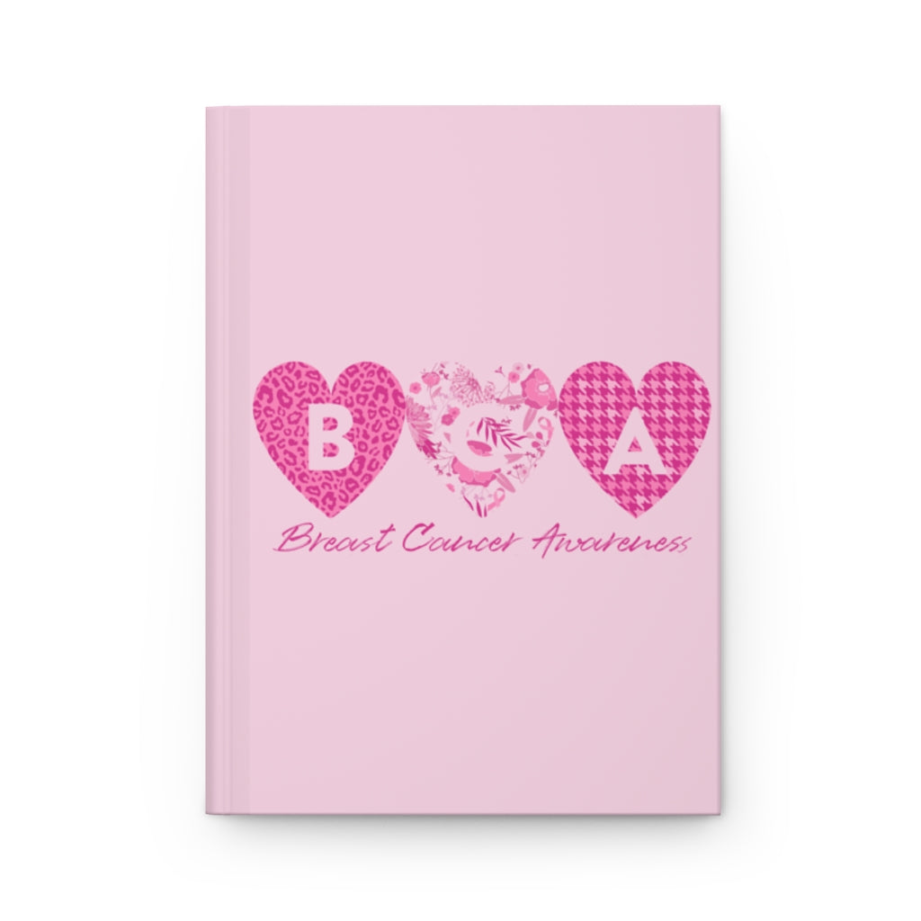 Breast Cancer Awareness Hardcover Journal Matte