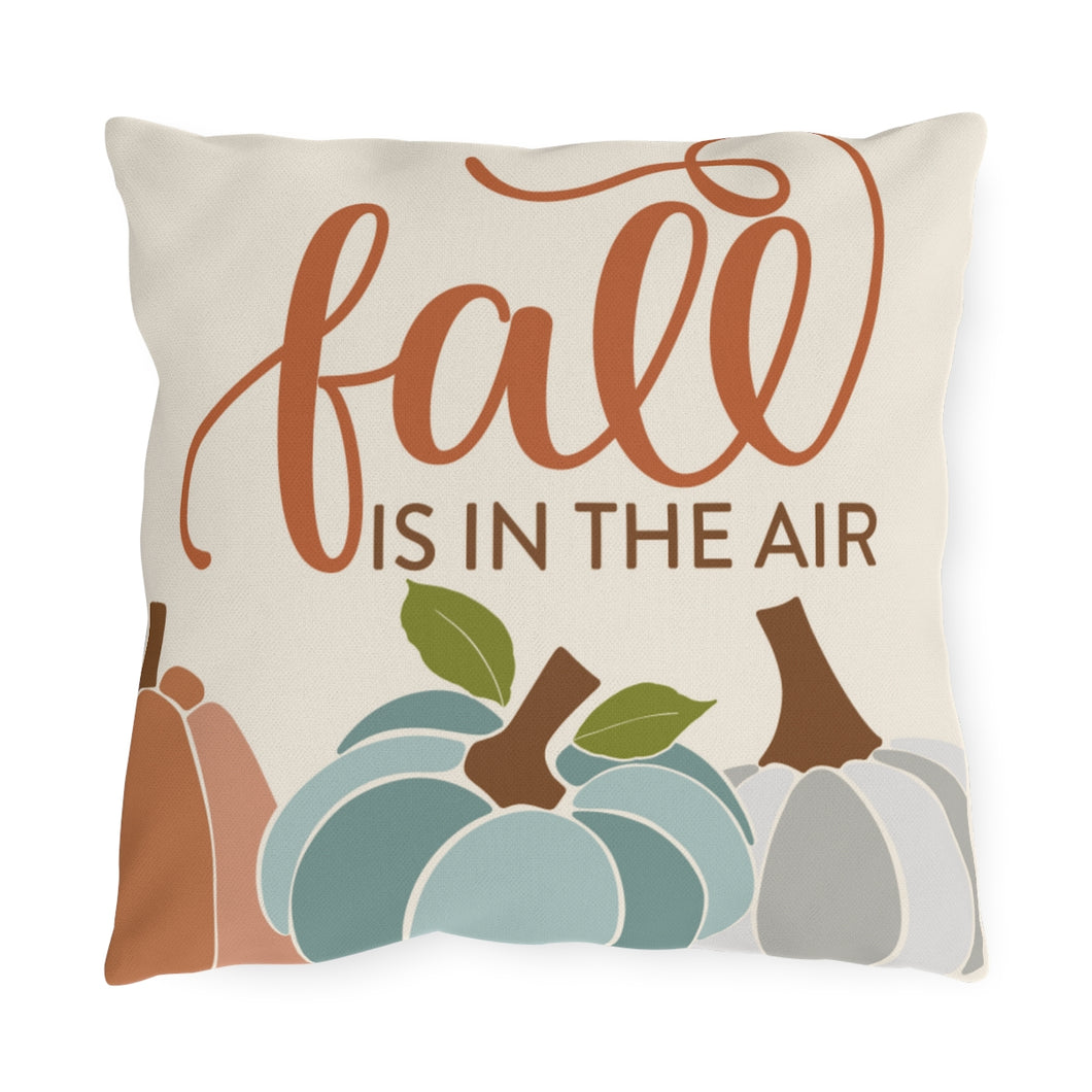 Fall Is In The Air-Off White Outdoor Pillows