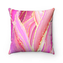 Load image into Gallery viewer, Pink Thang Sparkle Spun Polyester Square Pillow
