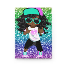 Load image into Gallery viewer, Glitter HipHop2 Kids Hardcover Journal Matte
