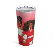 Load image into Gallery viewer, The Sisterhood Red/White Tumbler 20oz
