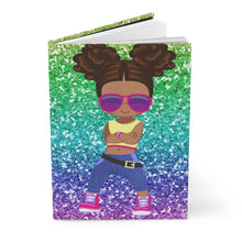 Load image into Gallery viewer, Glitter HipHop3 Kids Hardcover Journal Matte

