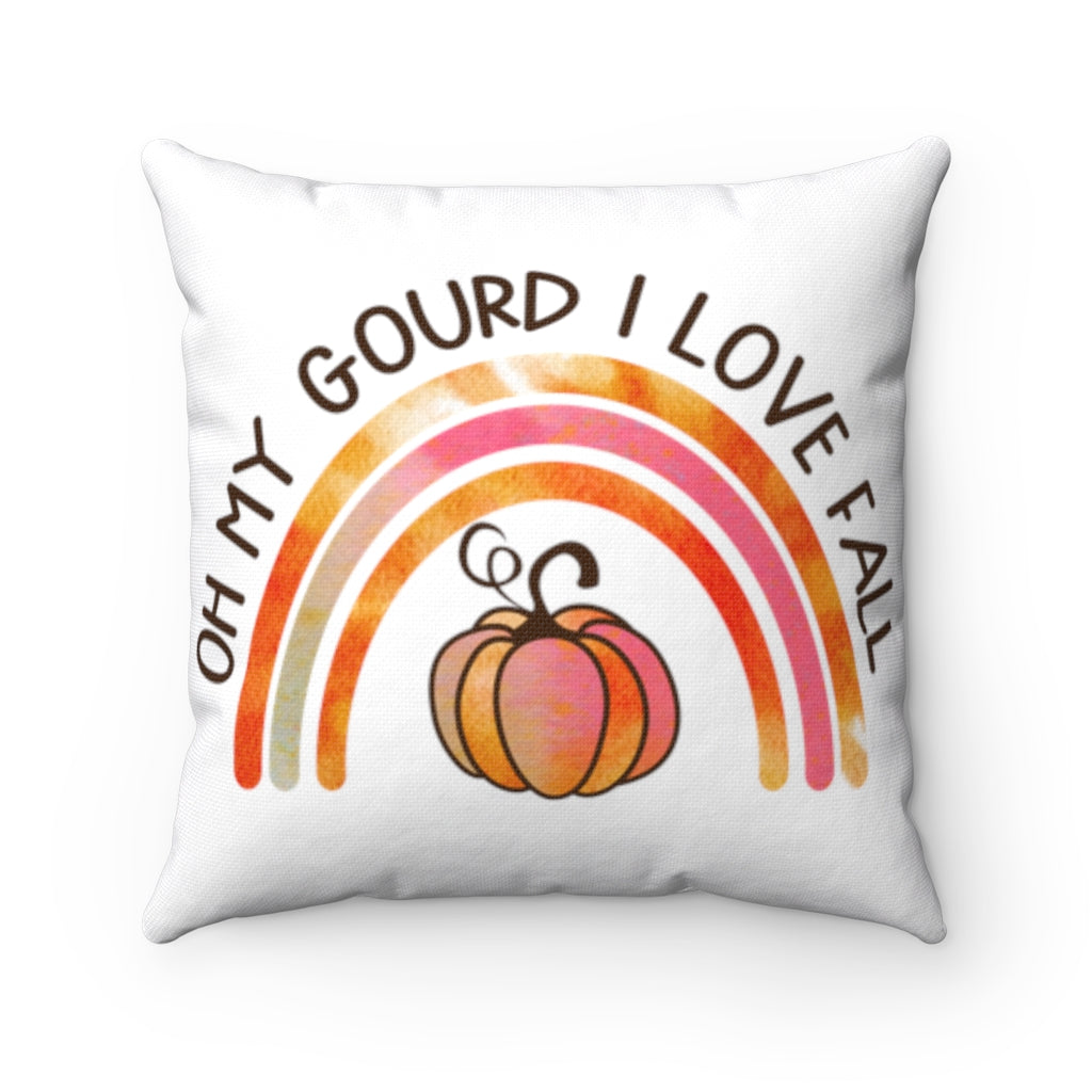 Oh My Gourd Square Pillow