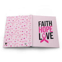 Load image into Gallery viewer, Faith Hope Love Hardcover Journal Matte
