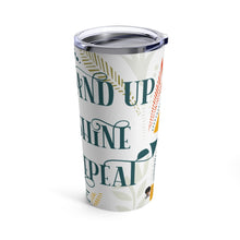 Load image into Gallery viewer, Stand Up White Tumbler 20oz
