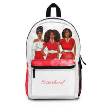 Load image into Gallery viewer, The Sisterhood Red/White Backpack
