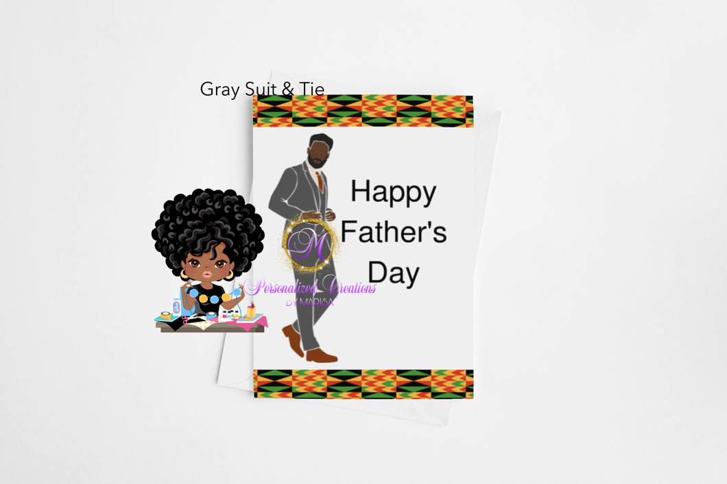 The Gentlemans Collection Folded Greeting Cards- Fathers Day