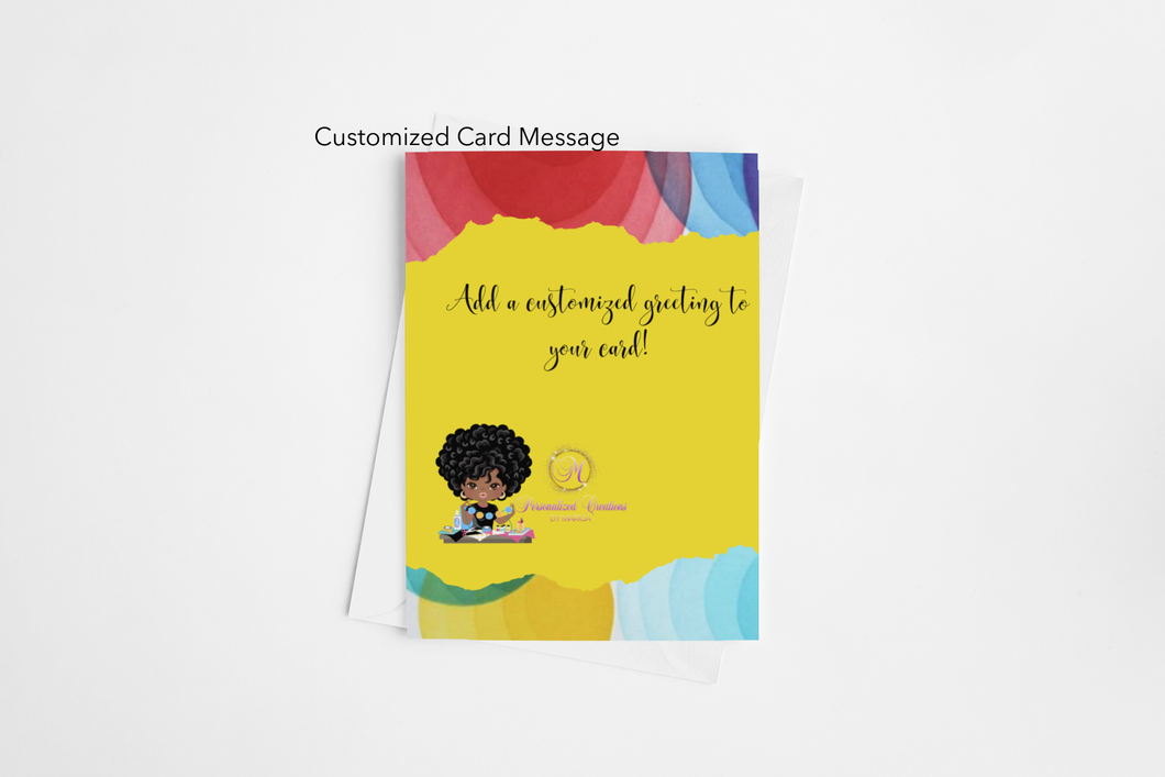 Customized Card Greeting