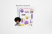 Load image into Gallery viewer, WorkOut Queen Stickers
