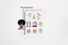 Load image into Gallery viewer, Nutcracker Christmas Stickers
