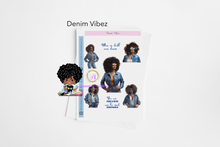 Load image into Gallery viewer, Denim Vibez Stickers
